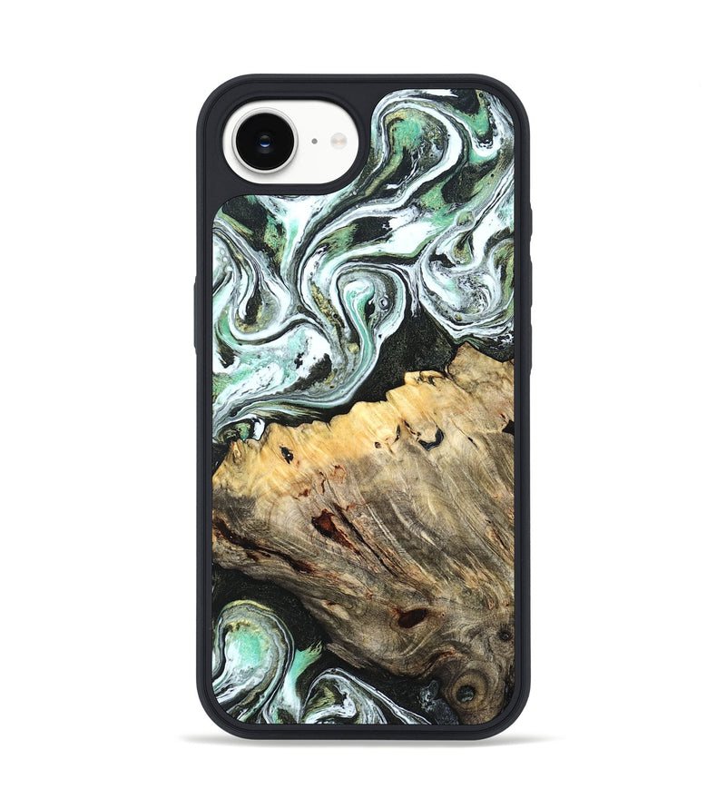 iPhone 17e Wood Phone Case - Meghann (Green, 832322)