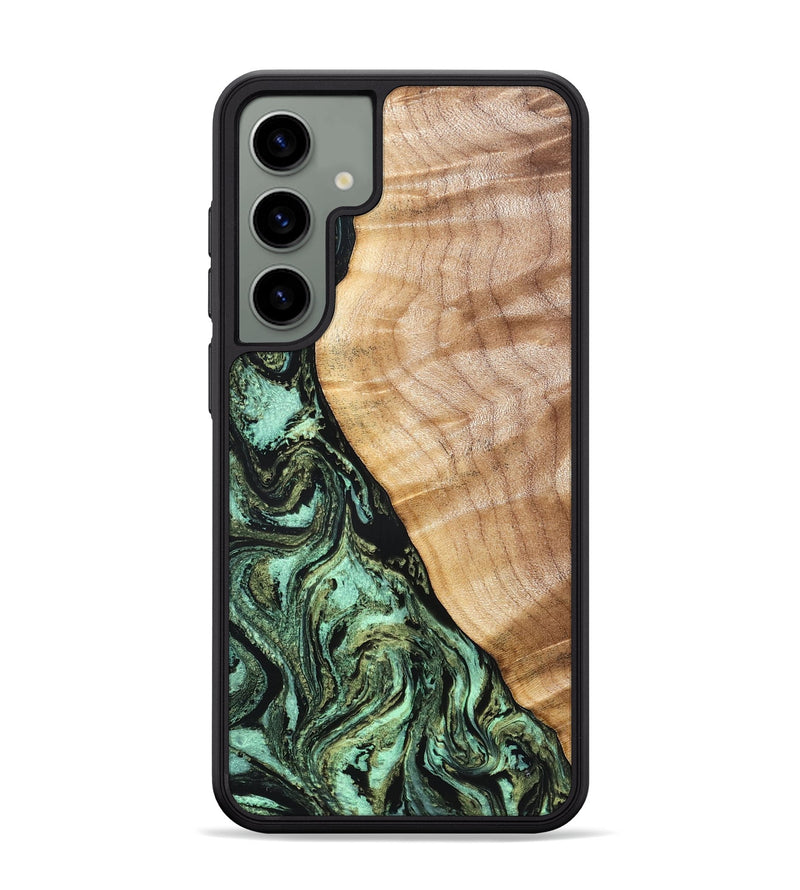 Galaxy S24 Plus Wood Phone Case - Jemma (Green, 832323)