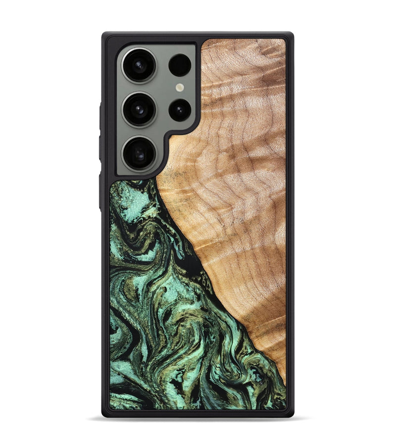Galaxy S24 Ultra Wood Phone Case - Jemma (Green, 832323)