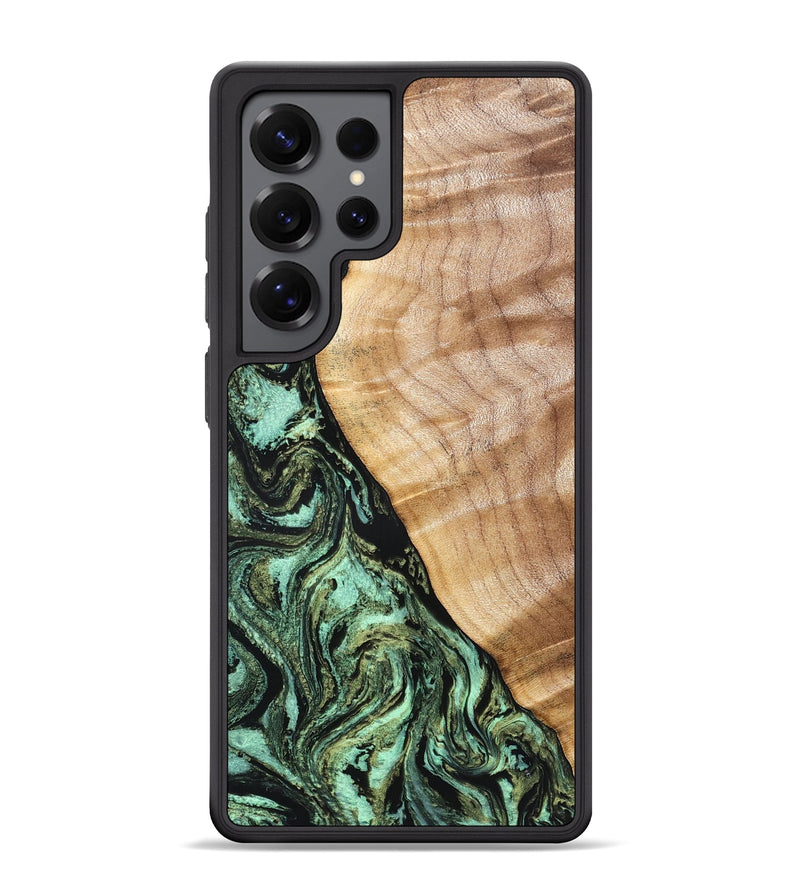Galaxy S25 Ultra Wood Phone Case - Jemma (Green, 832323)