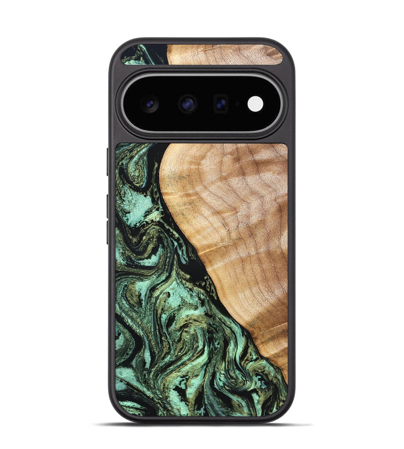 Pixel 11 Wood Phone Case - Jemma (Green, 832323)