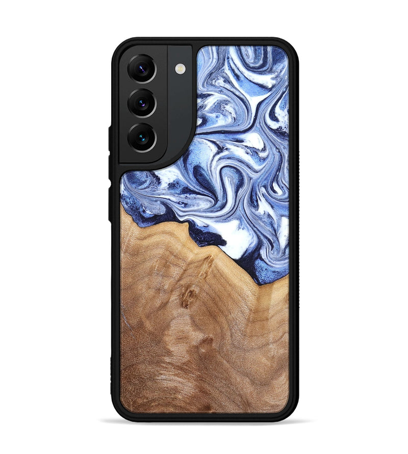 Galaxy S22 Plus Wood Phone Case - Elwood (Blue, 832324)