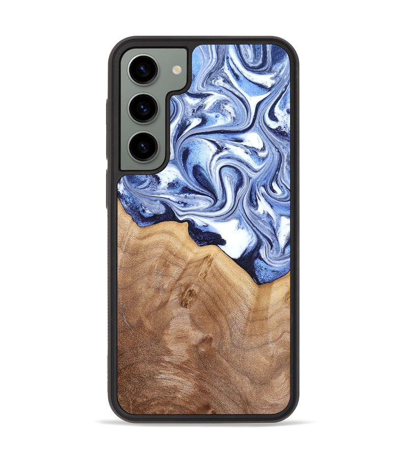 Galaxy S23 Plus Wood Phone Case - Elwood (Blue, 832324)