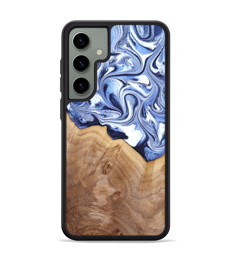 Galaxy S24 Plus Wood Phone Case - Elwood (Blue, 832324)