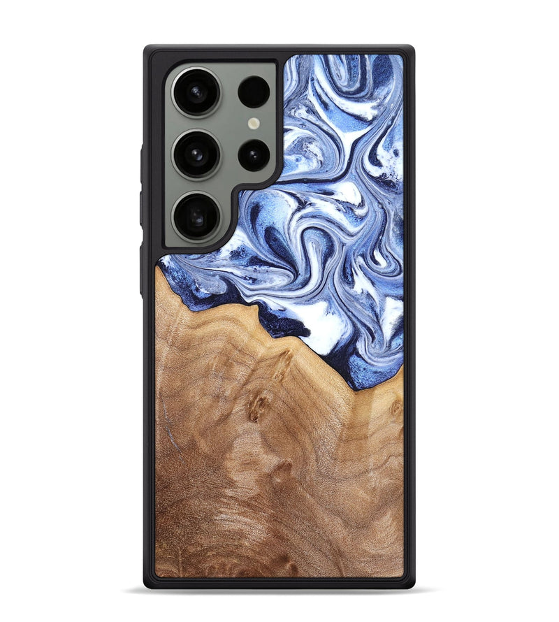 Galaxy S24 Ultra Wood Phone Case - Elwood (Blue, 832324)