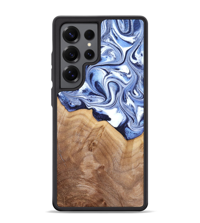 Galaxy S25 Ultra Wood Phone Case - Elwood (Blue, 832324)