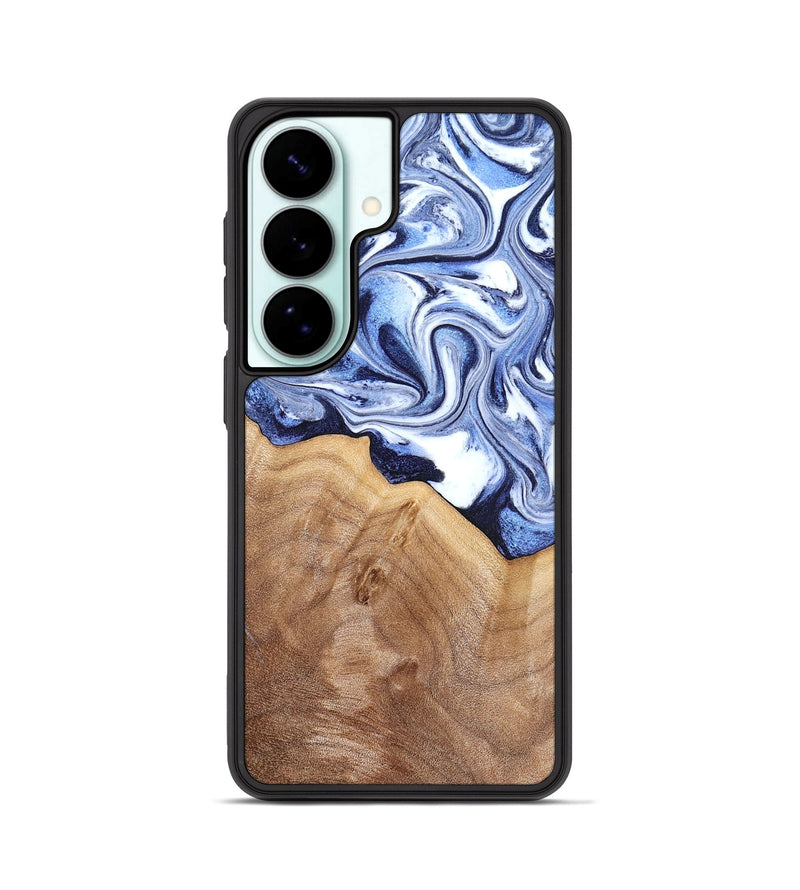 Galaxy S26 Wood Phone Case - Elwood (Blue, 832324)