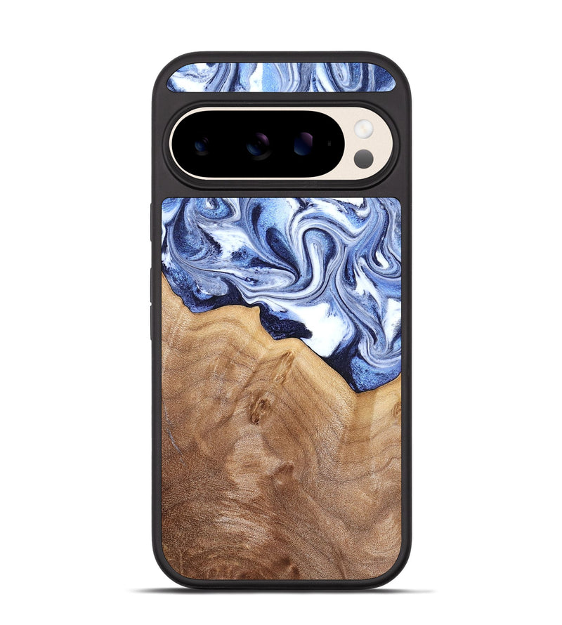 Pixel 10 Wood Phone Case - Elwood (Blue, 832324)