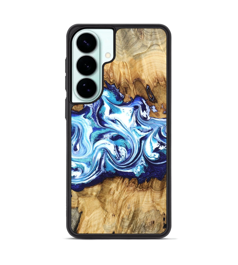 Galaxy S26 Plus Wood Phone Case - Lylah (Blue, 832327)