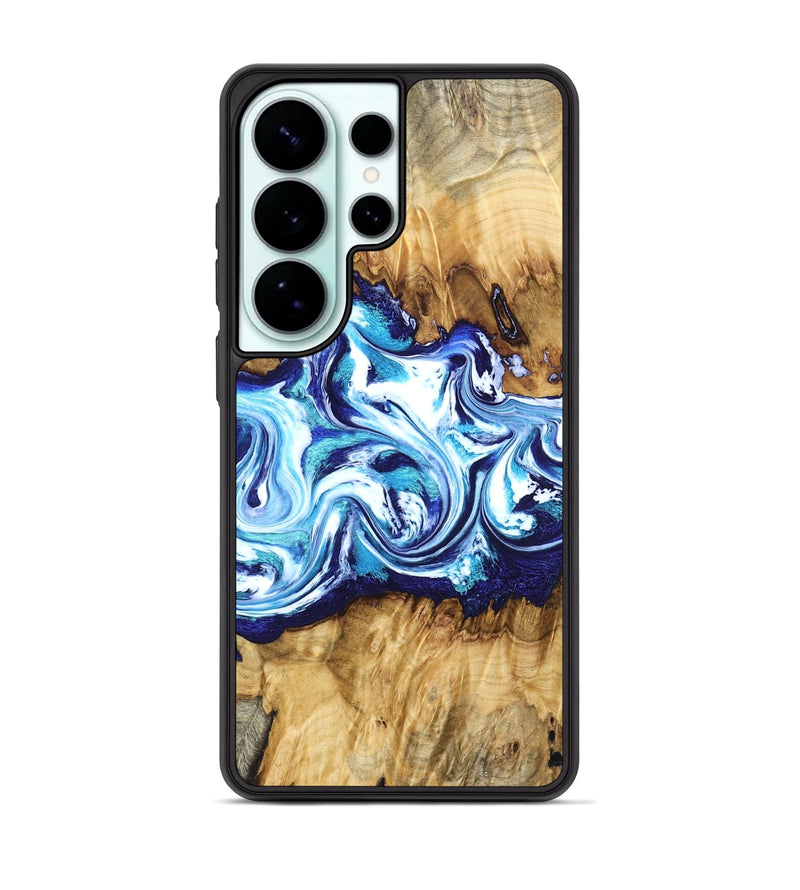 Galaxy S26 Ultra Wood Phone Case - Lylah (Blue, 832327)