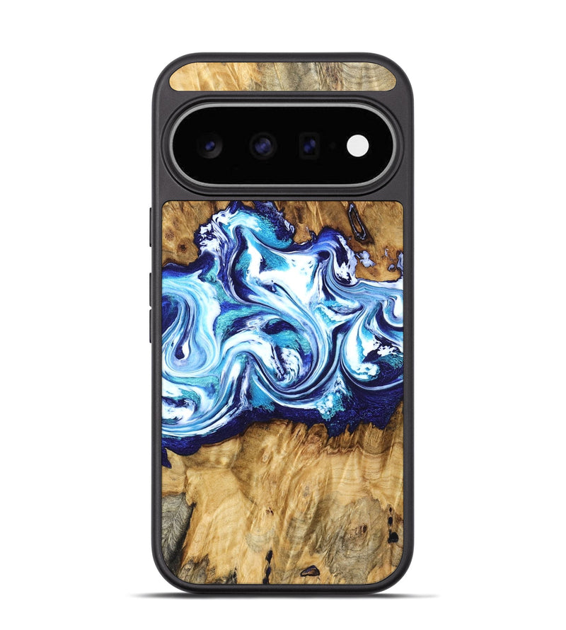 Pixel 11 Wood Phone Case - Lylah (Blue, 832327)