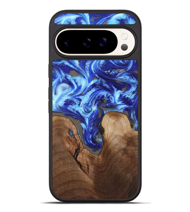 Pixel 9 Pro XL Wood Phone Case - Earnest (Blue, 832328)