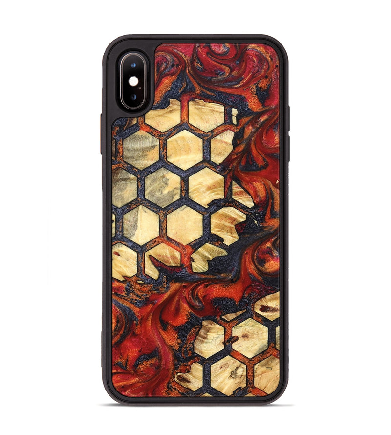 iPhone Xs Max Wood Phone Case - Chance (Pattern, 832329)