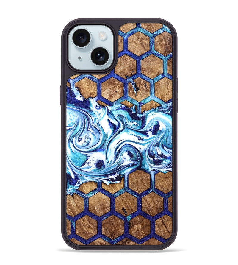 iPhone 15 Plus Wood Phone Case - Kai (Pattern, 832330)