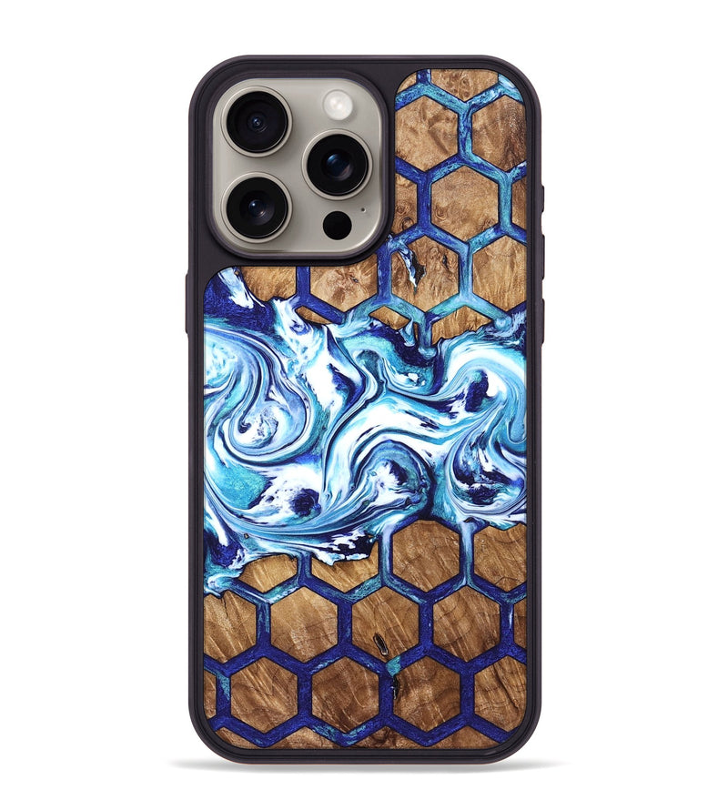 iPhone 15 Pro Max Wood Phone Case - Kai (Pattern, 832330)
