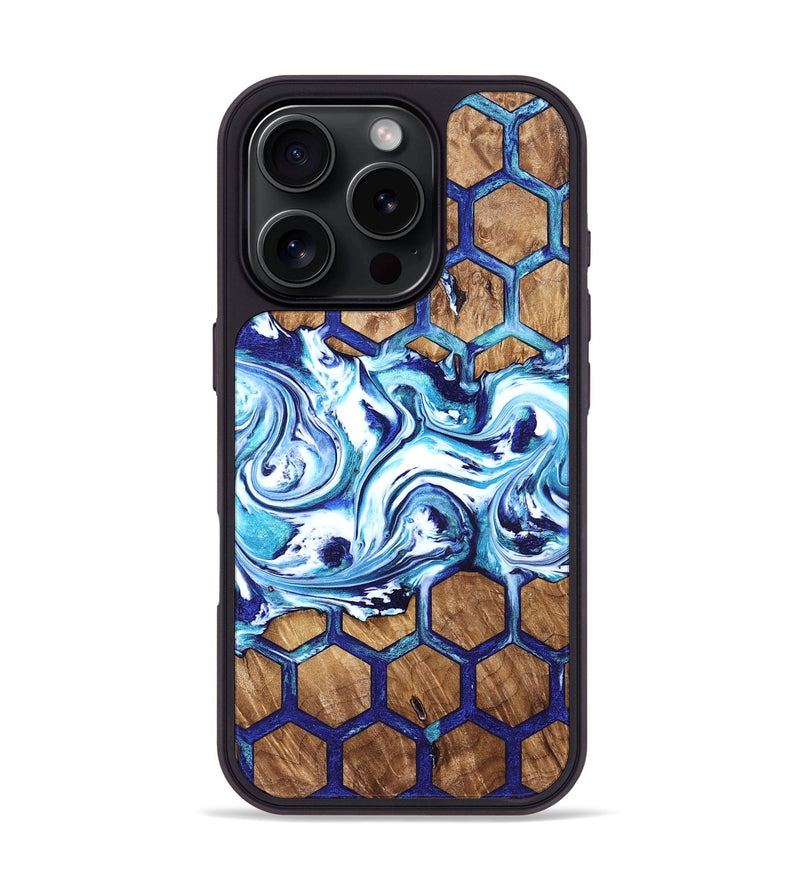iPhone 16 Pro Wood Phone Case - Kai (Pattern, 832330)