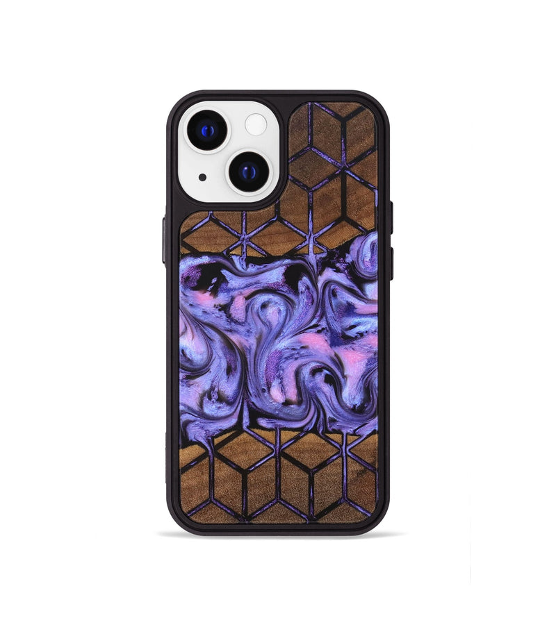 iPhone 13 mini Wood Phone Case - Jenna (Pattern, 832331)