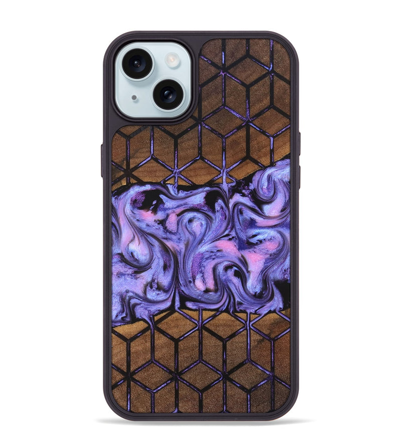 iPhone 15 Plus Wood Phone Case - Jenna (Pattern, 832331)