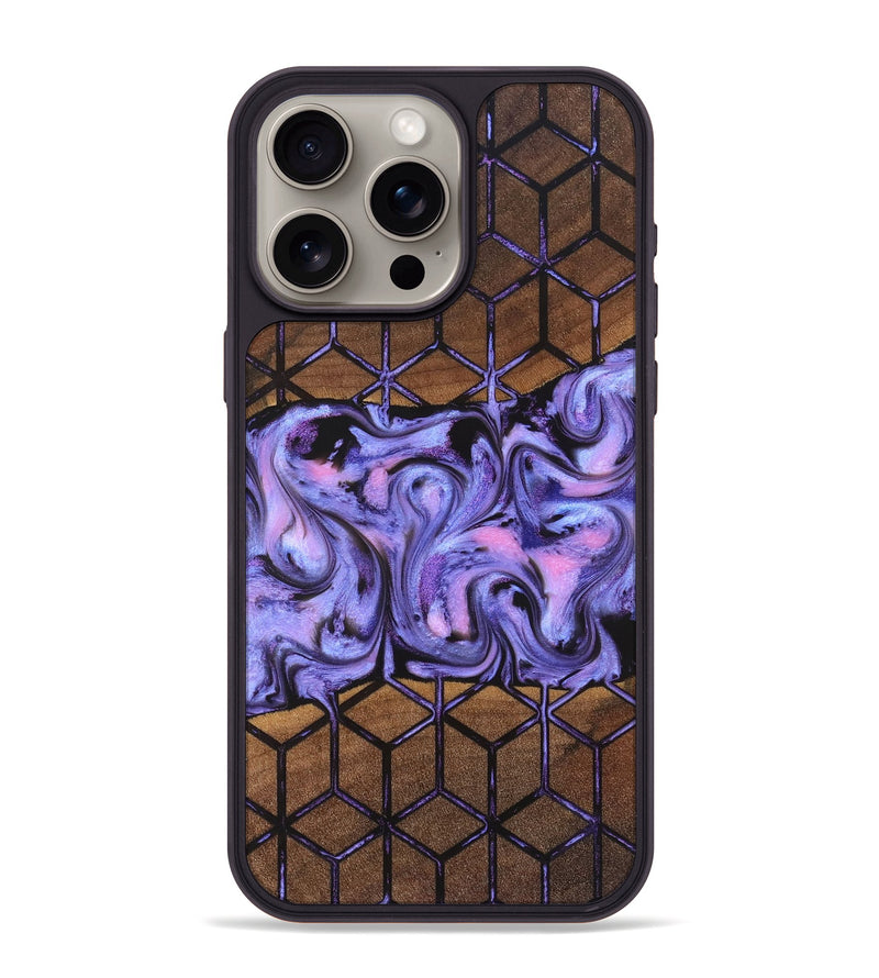 iPhone 15 Pro Max Wood Phone Case - Jenna (Pattern, 832331)