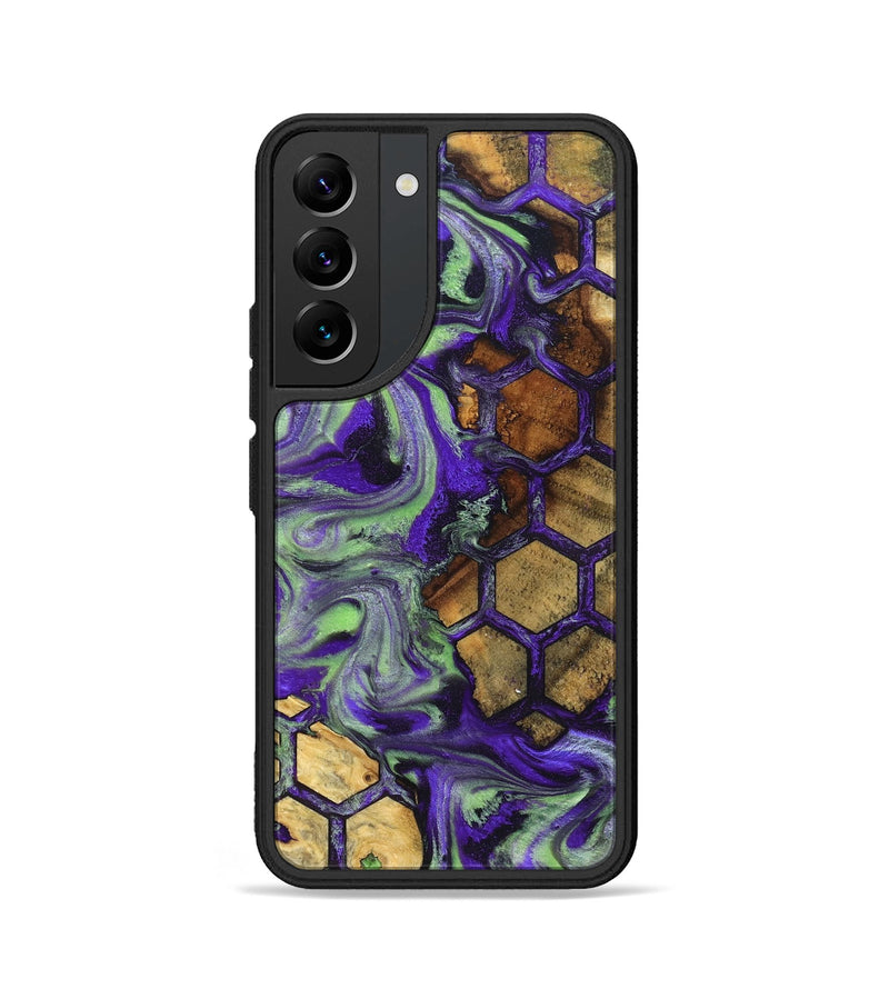 Galaxy S22 Wood Phone Case - Angelia (Pattern, 832332)