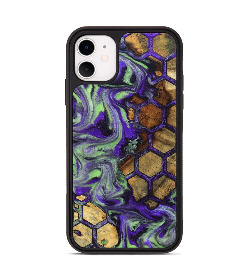 iPhone 11 Wood Phone Case - Angelia (Pattern, 832332)