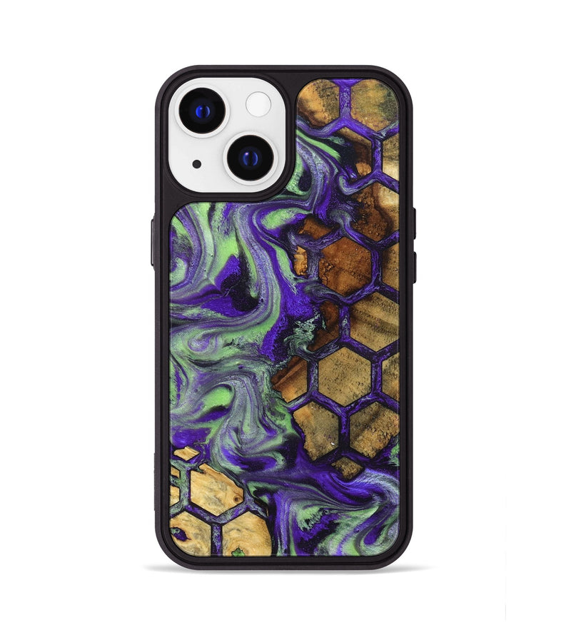iPhone 13 Wood Phone Case - Angelia (Pattern, 832332)