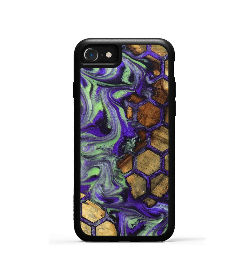 iPhone SE Wood Phone Case - Angelia (Pattern, 832332)
