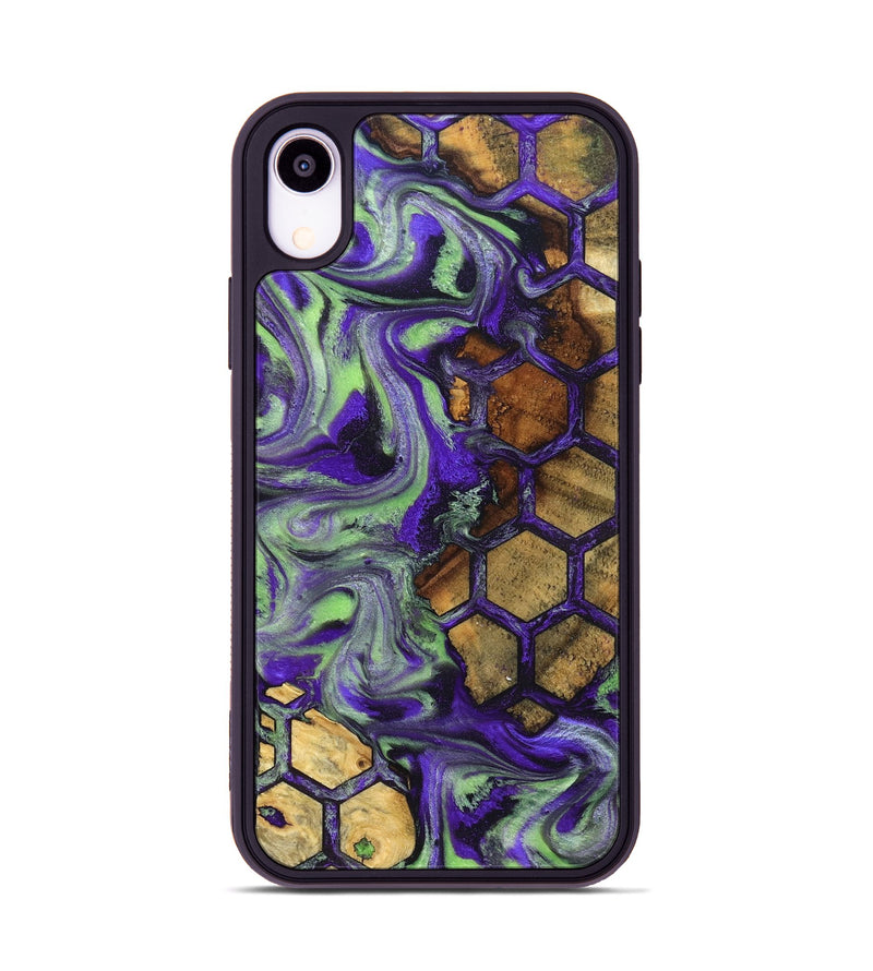 iPhone Xr Wood Phone Case - Angelia (Pattern, 832332)