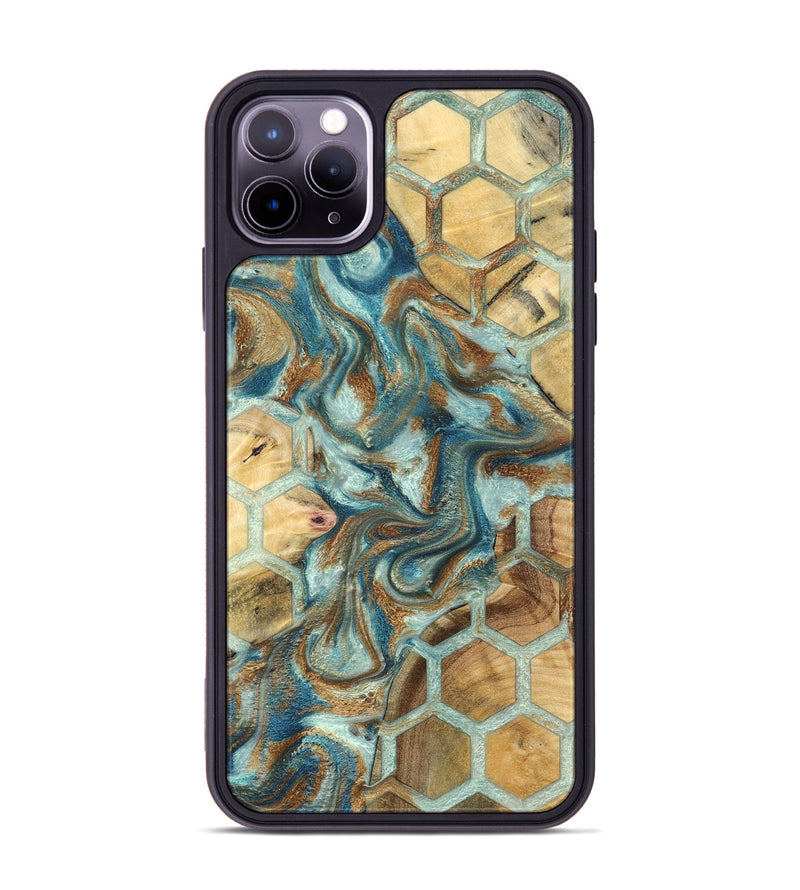 iPhone 11 Pro Max Wood Phone Case - Dorene (Pattern, 832333)