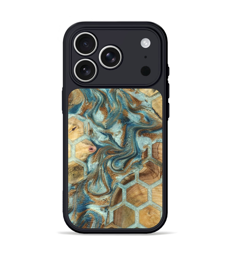 iPhone 17 Pro Wood Phone Case - Dorene (Pattern, 832333)