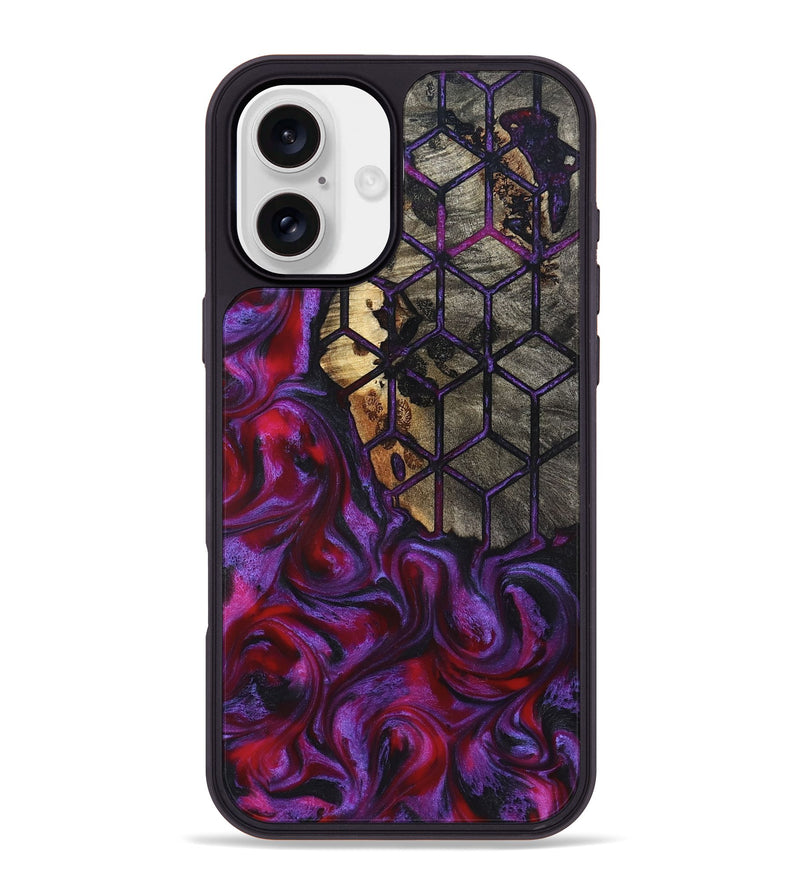 iPhone 16 Plus Wood Phone Case - Sierra (Pattern, 832334)