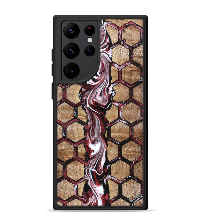Galaxy S22 Ultra Wood Phone Case - Latonya (Pattern, 832335)