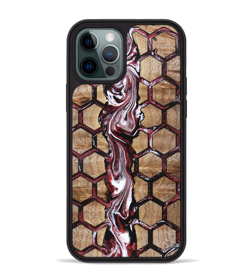 iPhone 12 Pro Max Wood Phone Case - Latonya (Pattern, 832335)