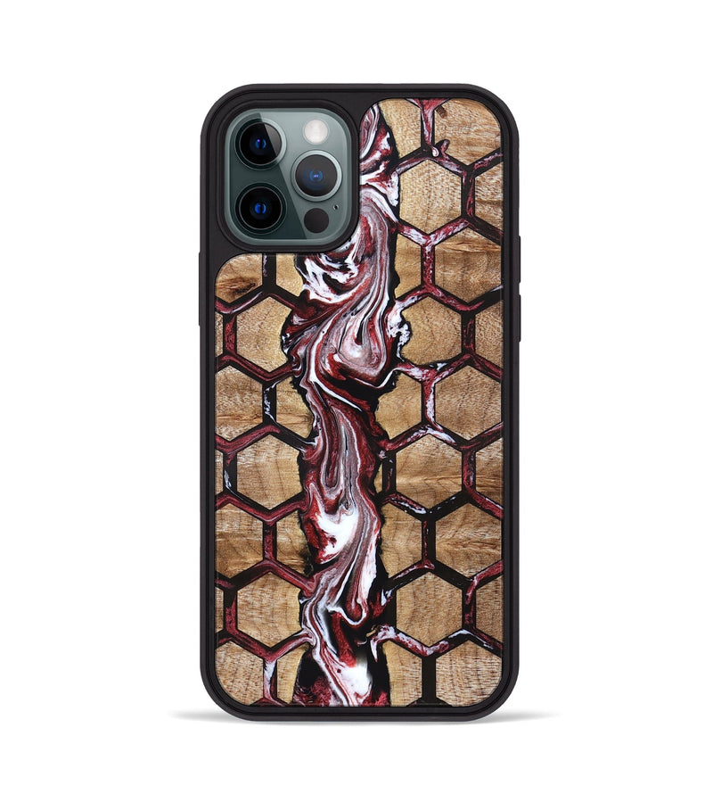 iPhone 12 Pro Wood Phone Case - Latonya (Pattern, 832335)