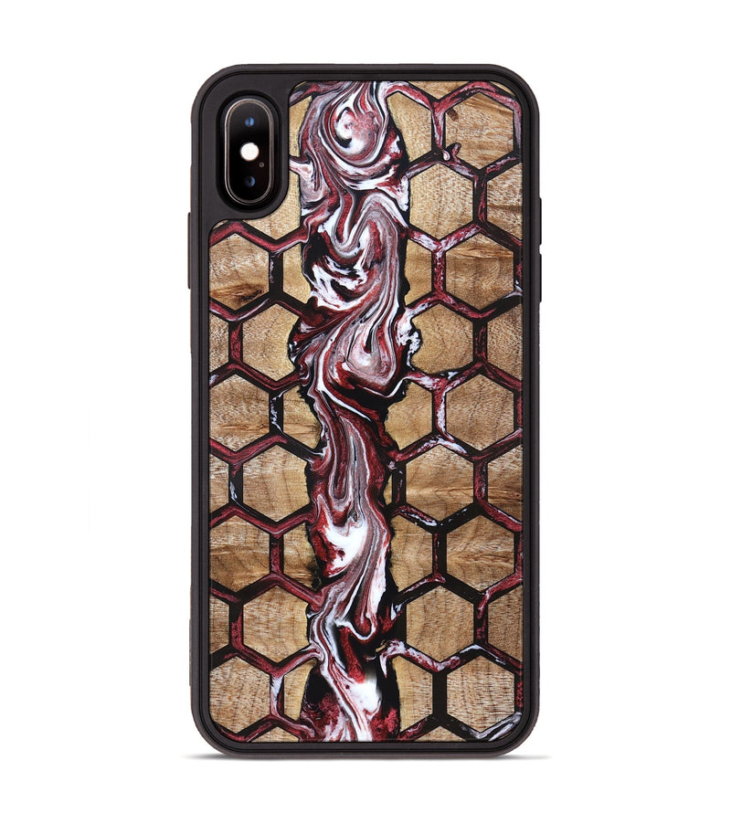 iPhone Xs Max Wood Phone Case - Latonya (Pattern, 832335)