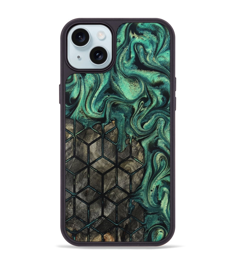 iPhone 15 Plus Wood Phone Case - Adonis (Pattern, 832336)