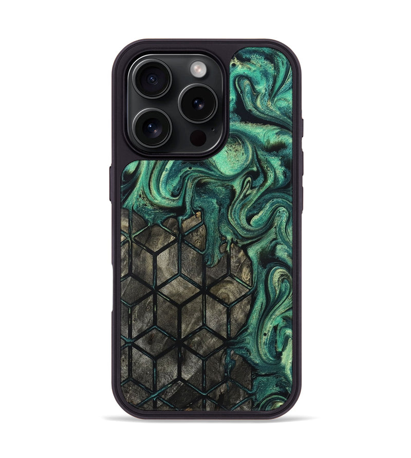 iPhone 16 Pro Wood Phone Case - Adonis (Pattern, 832336)