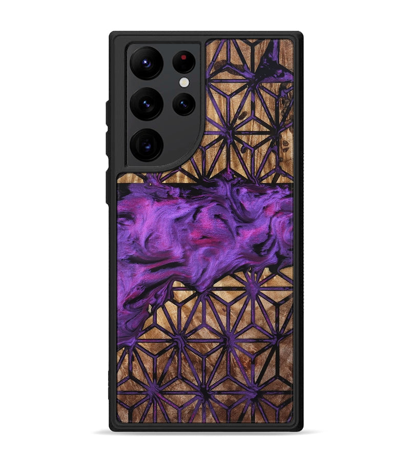 Galaxy S22 Ultra Wood Phone Case - Vicente (Pattern, 832337)