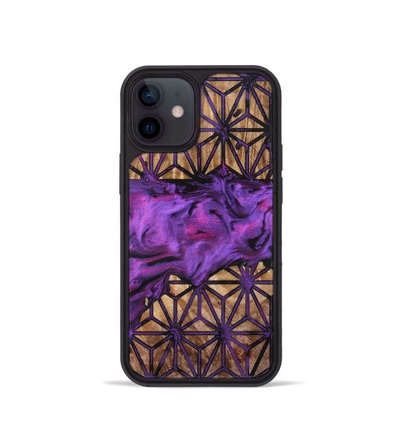 iPhone 12 mini Wood Phone Case - Vicente (Pattern, 832337)