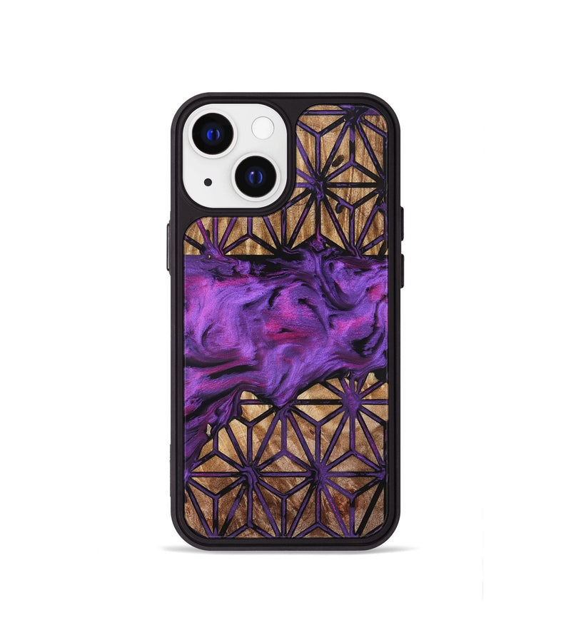 iPhone 13 mini Wood Phone Case - Vicente (Pattern, 832337)