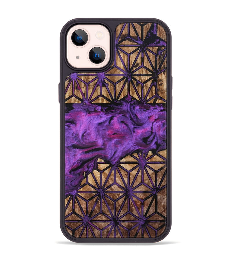 iPhone 14 Plus Wood Phone Case - Vicente (Pattern, 832337)