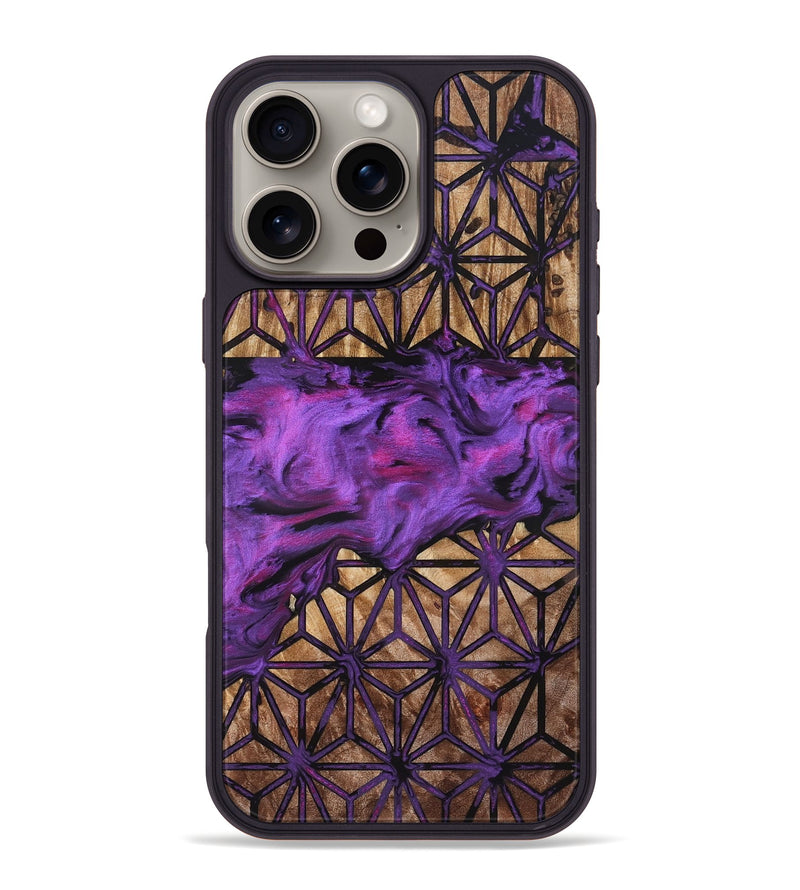 iPhone 16 Pro Max Wood Phone Case - Vicente (Pattern, 832337)