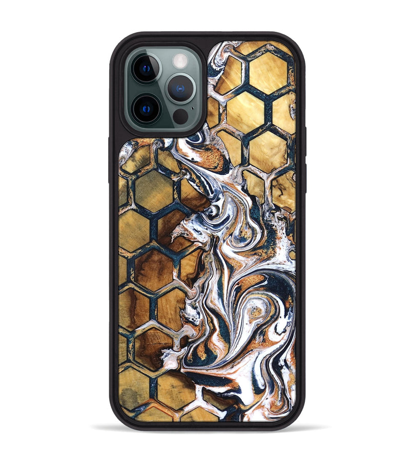 iPhone 12 Pro Max Wood Phone Case - Marcos (Pattern, 832338)