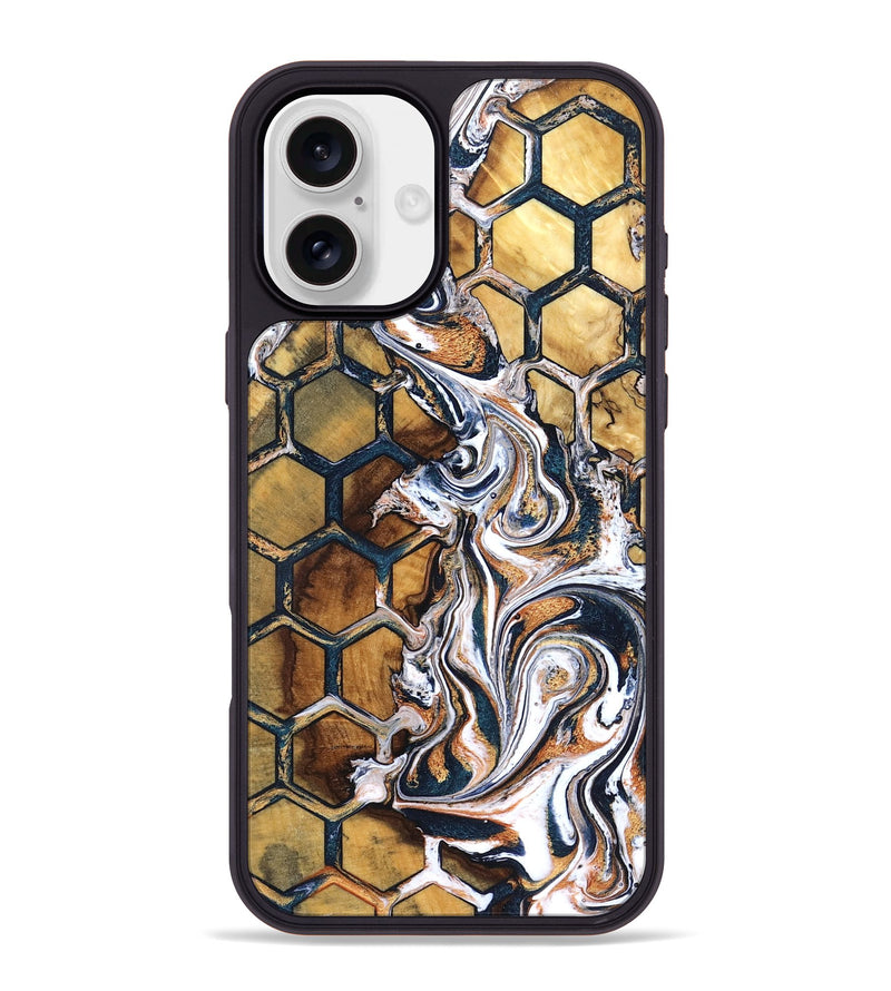 iPhone 16 Plus Wood Phone Case - Marcos (Pattern, 832338)