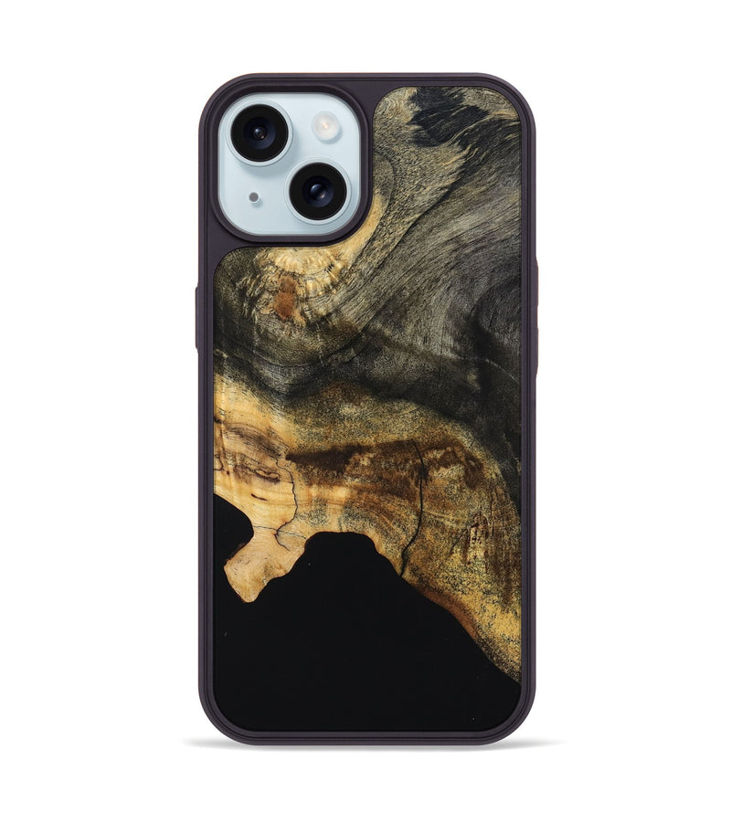iPhone 15 Wood Phone Case - Jazmine (Wood Burl, 832339)