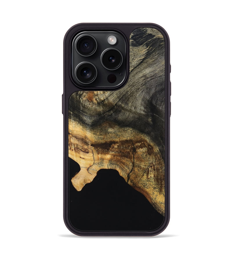 iPhone 15 Pro Wood Phone Case - Jazmine (Wood Burl, 832339)