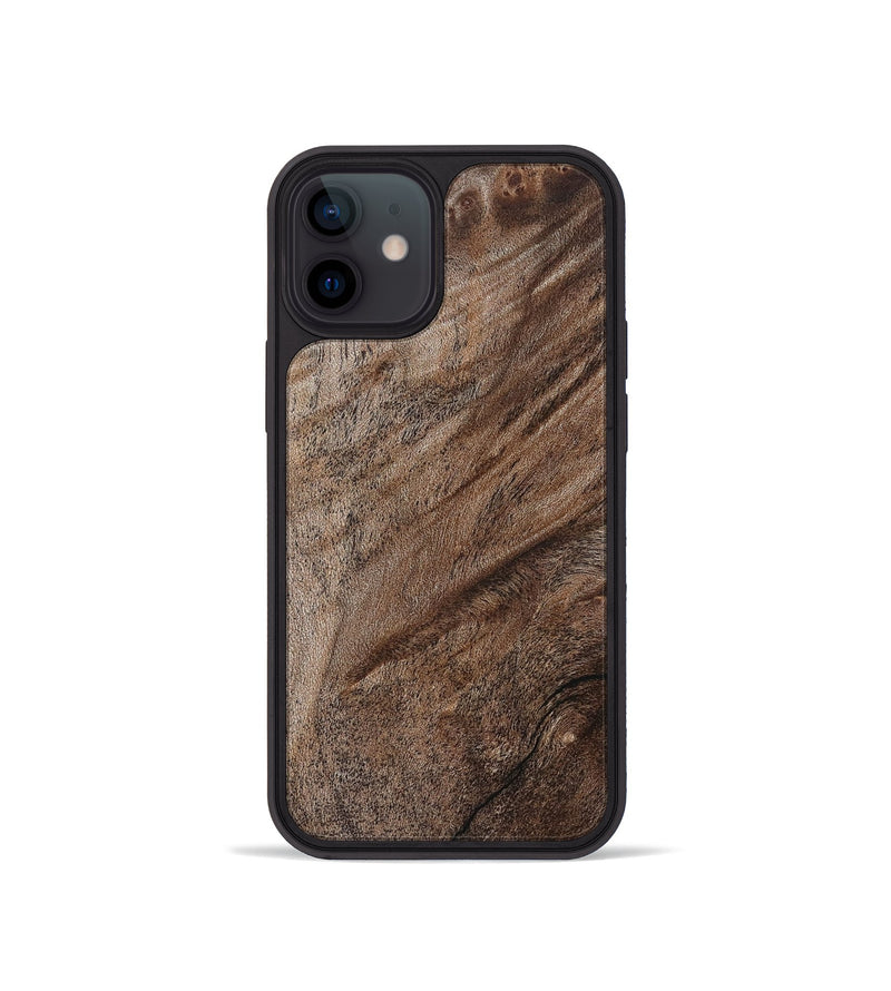iPhone 12 mini Wood Phone Case - Flor (Wood Burl, 832340)