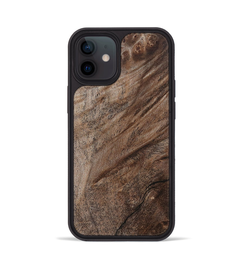 iPhone 12 Wood Phone Case - Flor (Wood Burl, 832340)