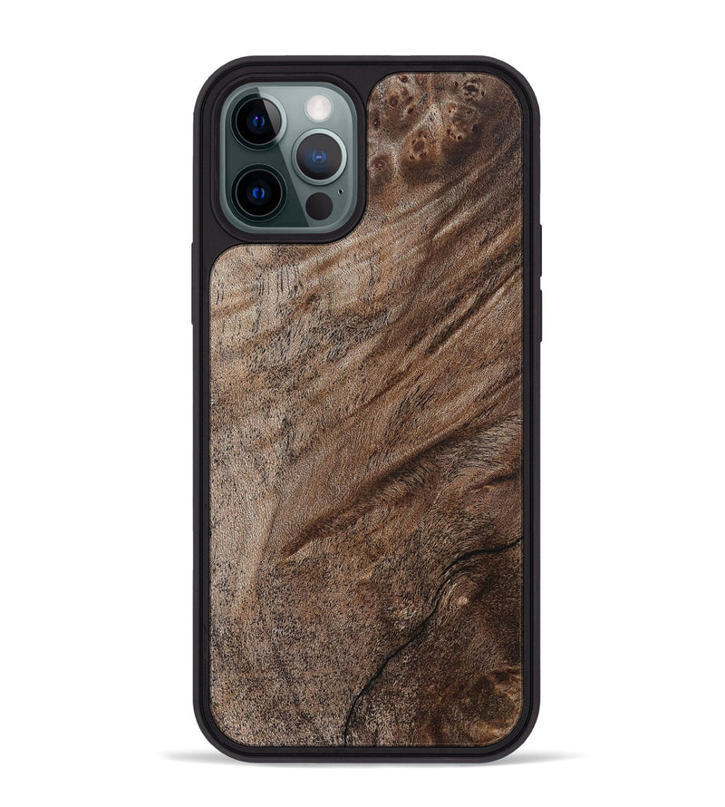 iPhone 12 Pro Max Wood Phone Case - Flor (Wood Burl, 832340)