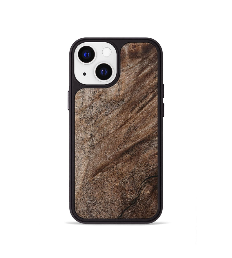 iPhone 13 mini Wood Phone Case - Flor (Wood Burl, 832340)